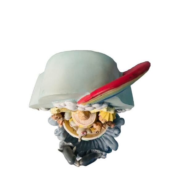 Vintage Noah's Ark Heritage Mint Music Box Water Fountain Working Baby Shower - Picture 16 of 16